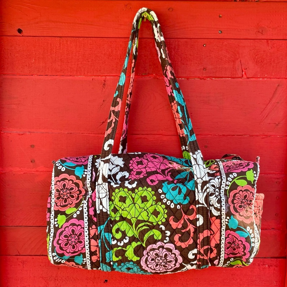 Vera Bradley Lola small floral gym/duffel bag